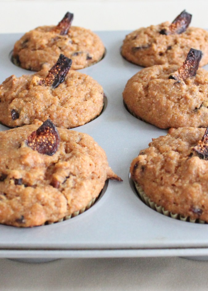 Ellie Krieger's Fig Bran Muffins | www.thebahamallama.wordpress.com 