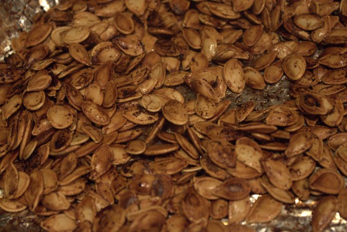 Roasted Pumpkin Seeds | www.thebahamallama.wordpress.com