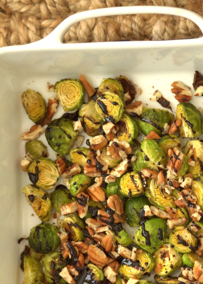 Balsamic Brussels Sprouts | www.thebahamallama.com