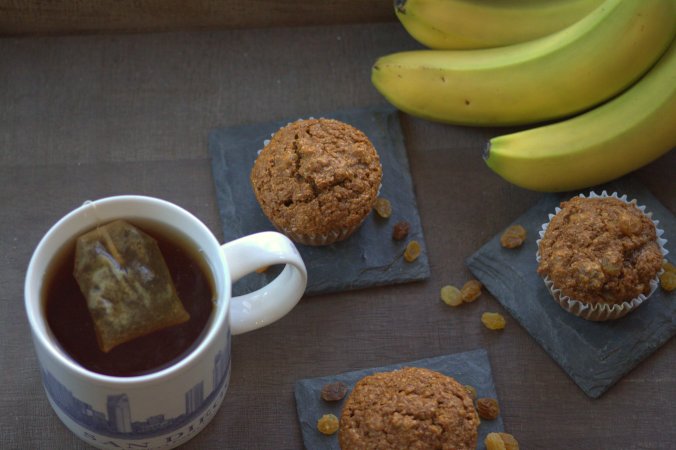 Ina Garten's Chunky Banana Bran Muffins make a comforting treat for a winter morning!