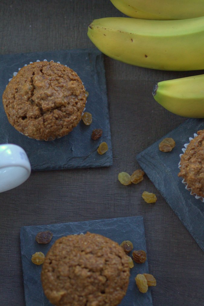 Banana Bran Muffins | www.thebahamallama.com