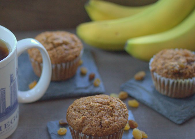 Banana Bran Muffins | www.thebahamallama.com