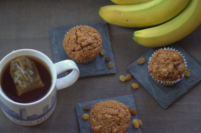 Banana Bran Muffins | www.thebahamallama.com