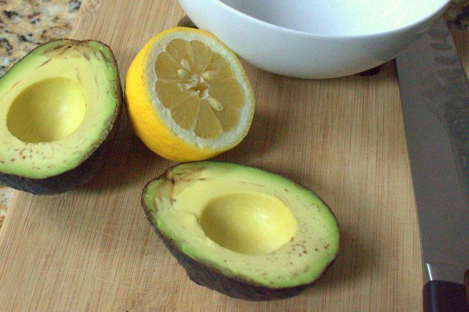 Simple ingredients come together to make an amazing creamy avocado spread!