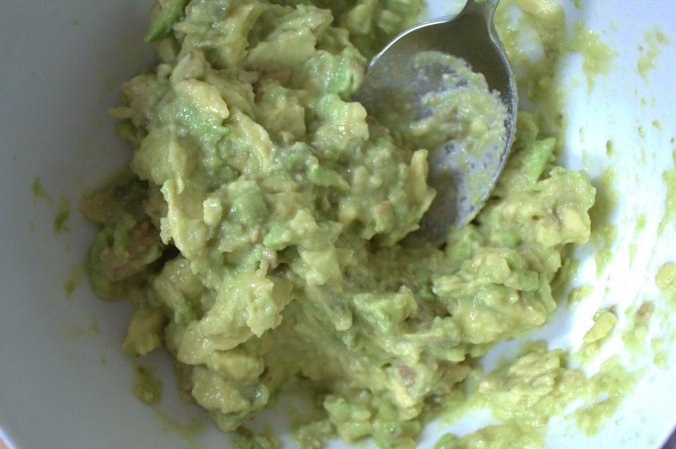 A creamy avocado spread for toast!