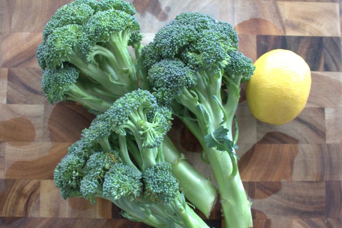 Lemon-Garlic Roasted Broccoli | www.thebahamallama.com