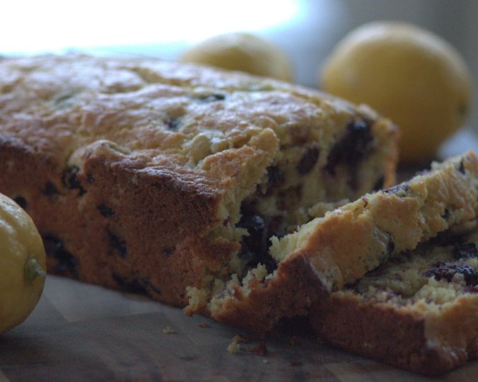 Lemon Blueberry Muffin Bread | www.thebahamallama.com
